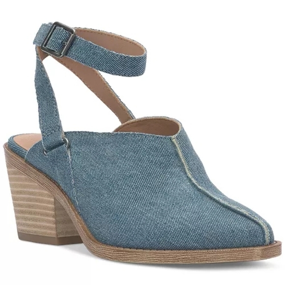 New In Box Lucky Brand Winola Ankle Strap Shooties Size:  6 - Picture 1 of 12